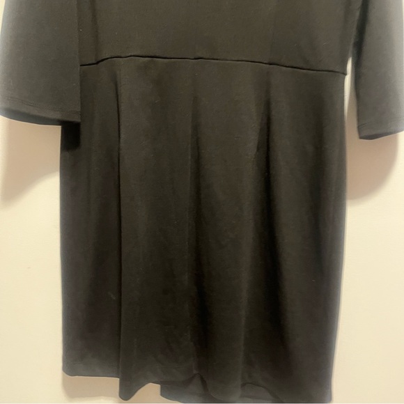 ASOS Fit and Flare V Neck Collared Mini Dress - Picture 13 of 14